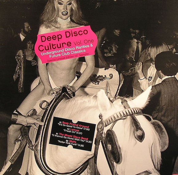 BEST FRIEND AROUND / LEMON / THE MIAMI DISCO BAND / SHIFT - Deep Disco Culture Vol 1: Underground Disco Rarities & Future Club Classics