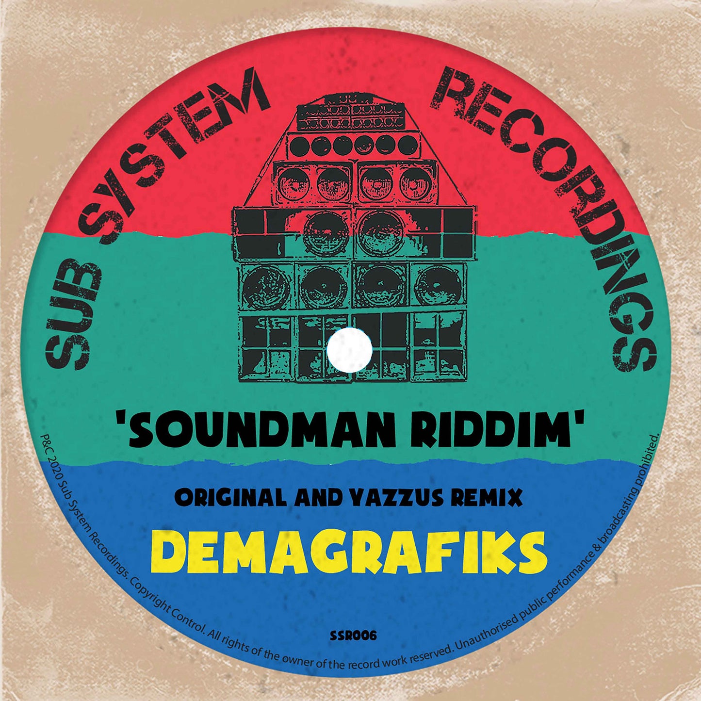 Demagrafiks - Soundman Riddim / Yazzus Cute Face Remix [10" Vinyl]