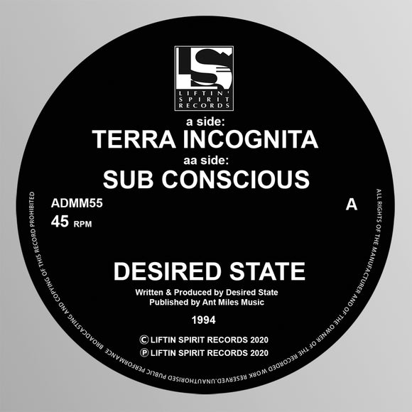 Desired State - Terra Incognita / Sub Conscious (1994)