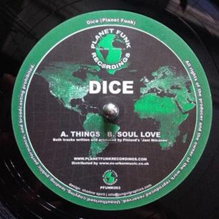 Dice - Things / Soul Love