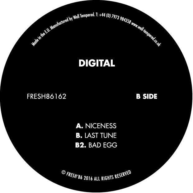 Digital - Niceness / Last Tune /  Bad Egg [Repress]