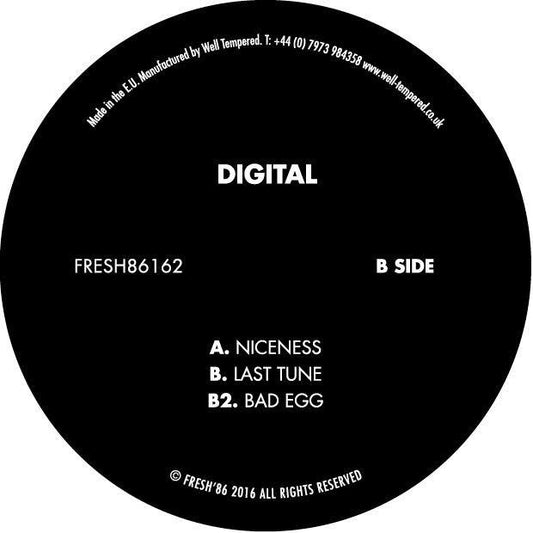 Digital - Niceness / Last Tune /  Bad Egg [Repress]