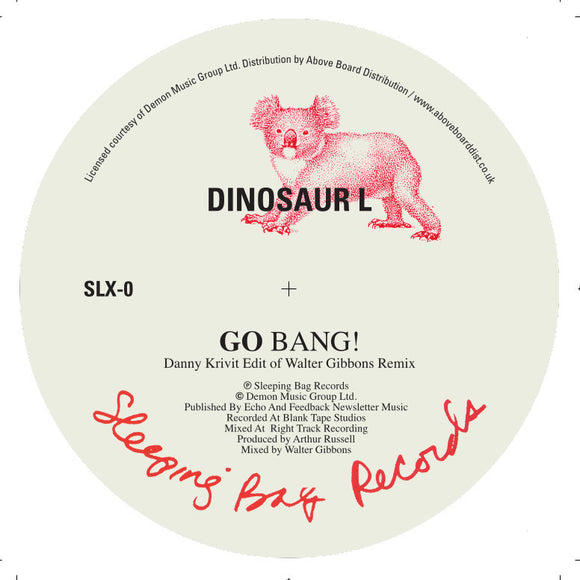 Dinosaur L / Hanson and Davis - Go Bang! (Danny Krivit Edit of Walter Gibbons Remix) / I'll Take You On (Danny Krivit Edit of Larry Levan Remix)