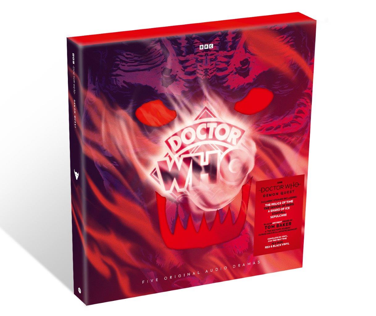 Doctor Who - Demon Quest (1200 x Signed Prints) 140g Red & Black Vinyl