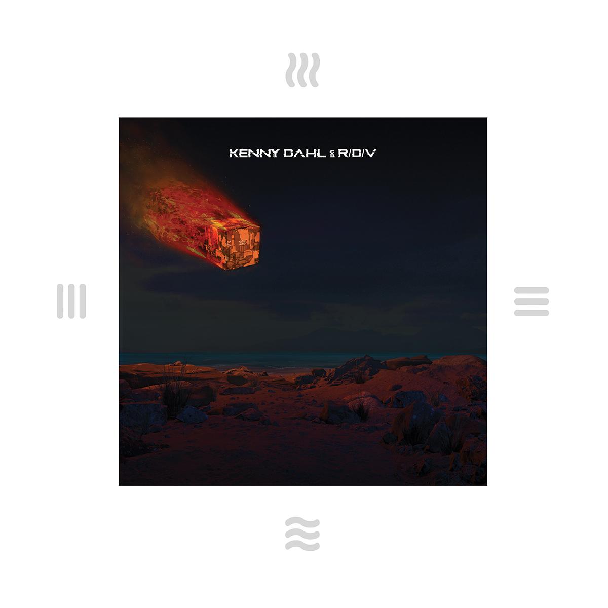 Kenny Dahl & R/D/V - ELEMENTI [full colour sleeve / grey marbled vinyl]