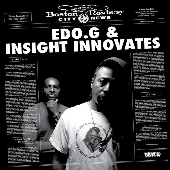 Edo.G  & Insight Innovates - Edo.G  & Insight Innovates [CD]