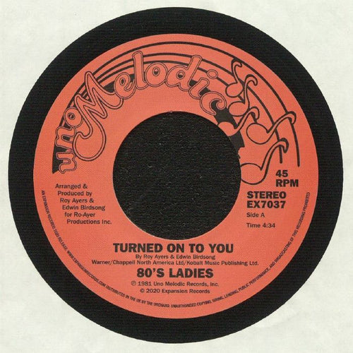 EIGHTIES LADIES - TURNED ON TO YOU [Repress]
