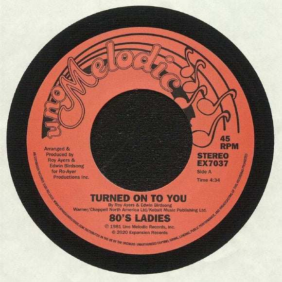 EIGHTIES LADIES - TURNED ON TO YOU [Repress]