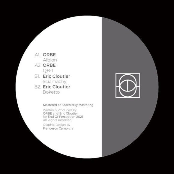ORBE & Eric Cloutier - 004 [clear grey vinyl]