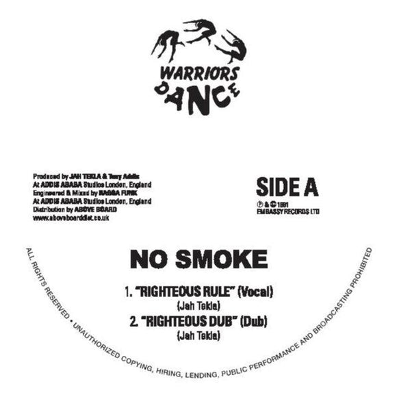 No Smoke - Righteous Rule