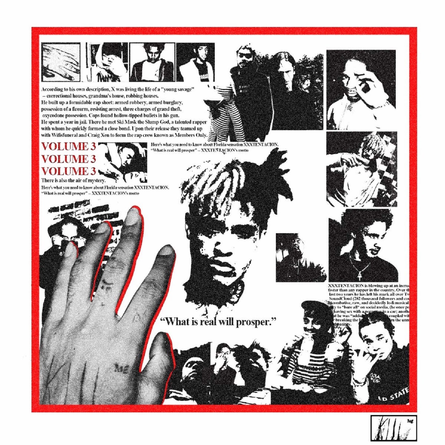 XXXTENTACION - XXXTENTACION Presents: Members Only Vol. 3 [2LP]