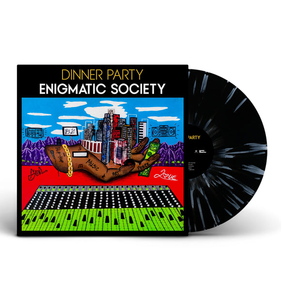 Dinner Party - Enigmatic Society [Black vinyl with White Splatter]