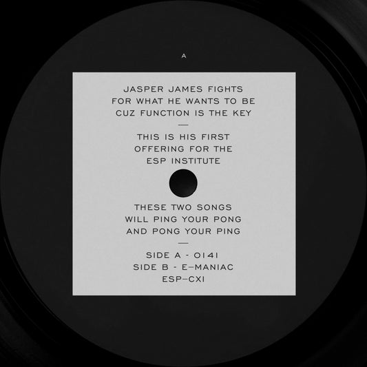 Jasper James -  0104 / E-Maniac