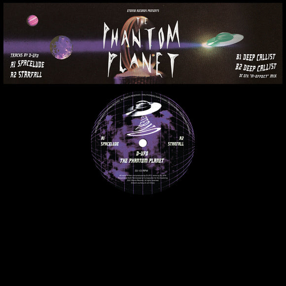 D-UFO - The Phantom Planet EP (Incl. DC EFX Remix)