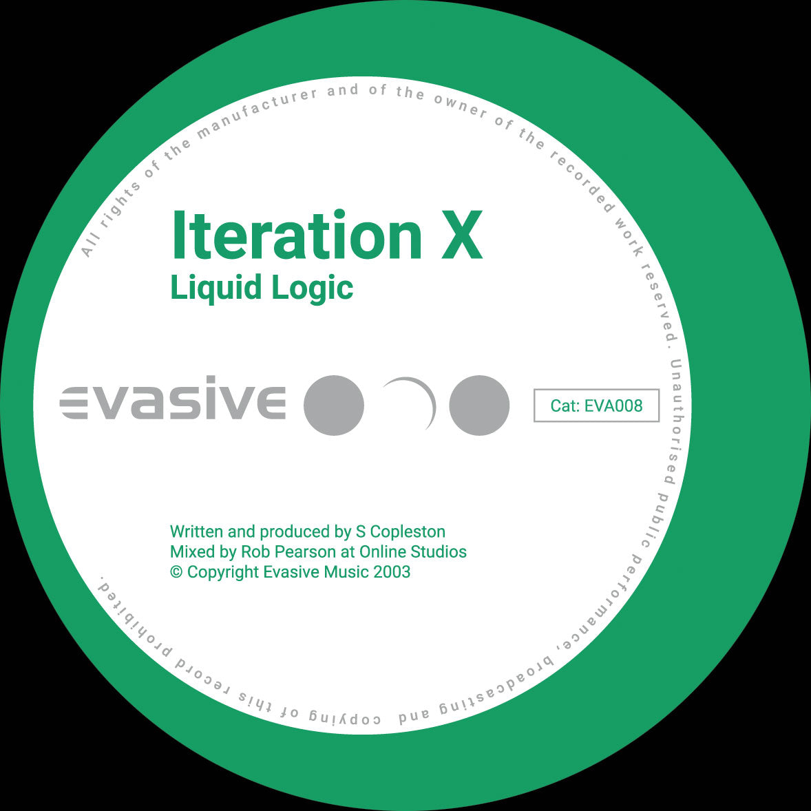 Iteration X - Timecheck / Liquid Logic (Reissue)