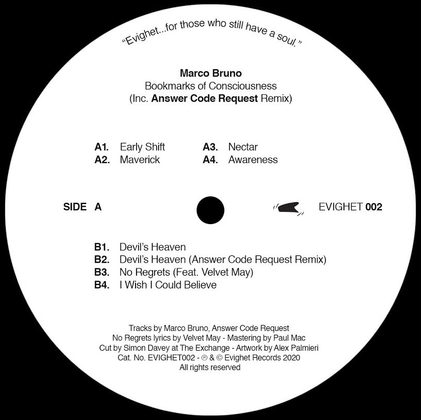 Marco Bruno - Bookmarks Of Consciousness LP