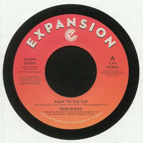 Keni Burke - Risin' To The Top (Give It All You Got) / Hang Tight