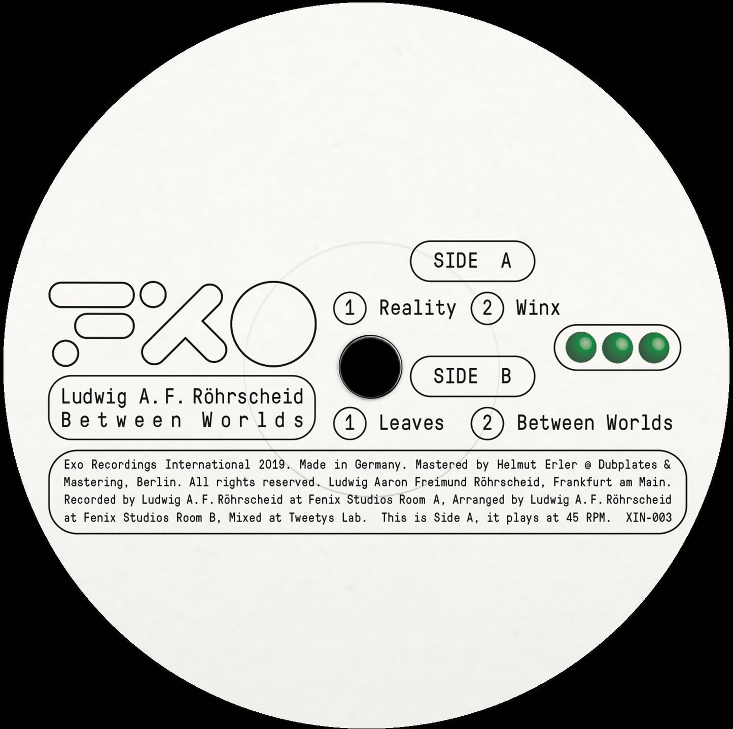 Ludwig AF ROHRSCHEID - Between Worlds