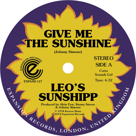 Leo's Sunshipp - Give Me The Sunshine / I'm Back For More