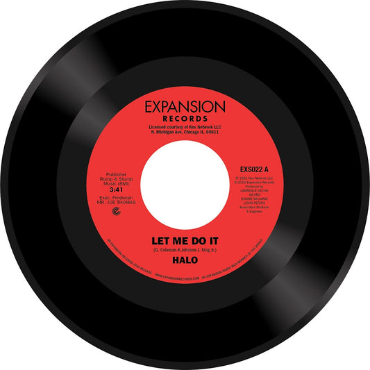 HALO - Let Me Do It (reissue)