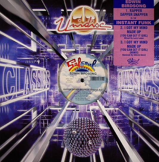 Edwin BIRDSONG / INSTANT FUNK - Rapper Dapper Snapper