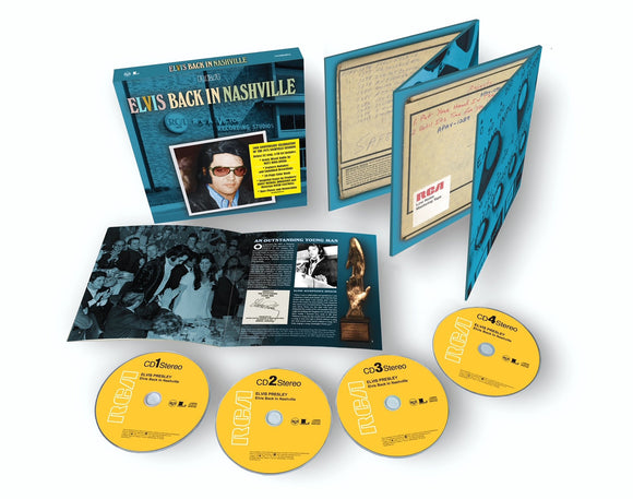 Elvis Presley - Back In Nashville [4CD]