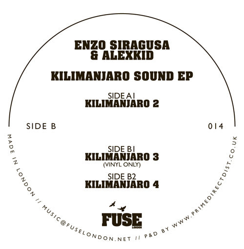 Enzo Siragusa & Alexkid - Kilimanjaro Sound EP