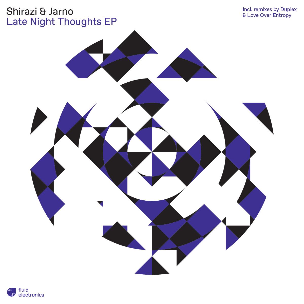 Shirazi & Jarno - Late Night Thoughts EP [full colour sleeve]