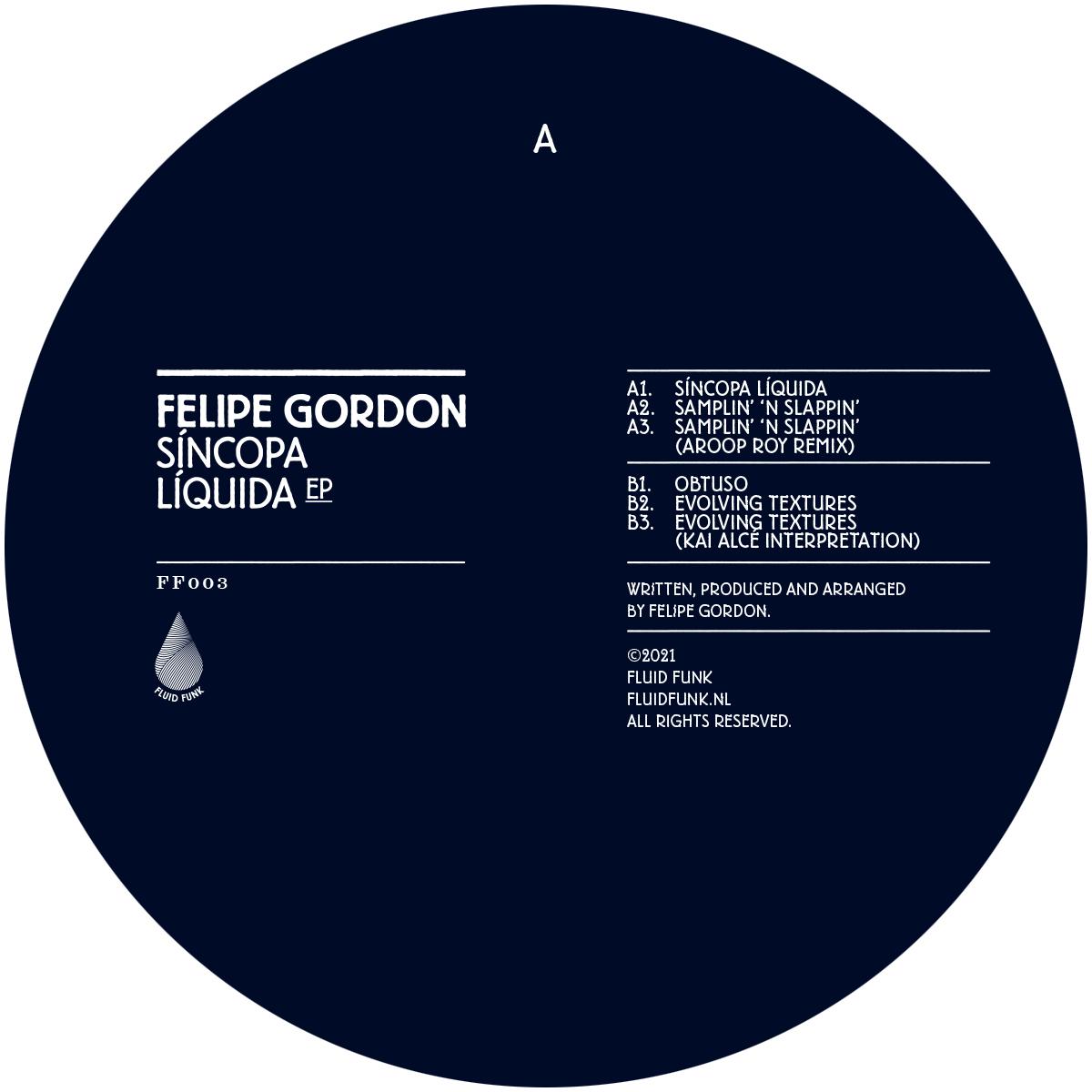 Felipe Gordon - Sincopa Liquida EP [generic sleeve repress]