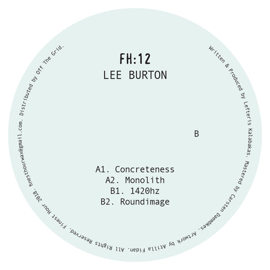 Lee Burton - FH12 EP