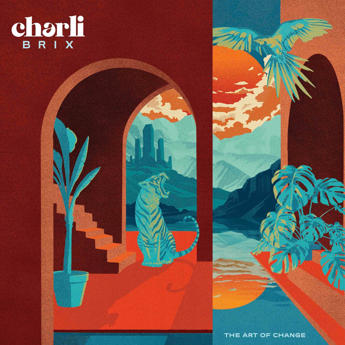 Charli Brix - The Art Of Change [Transparent Orange Vinyl]