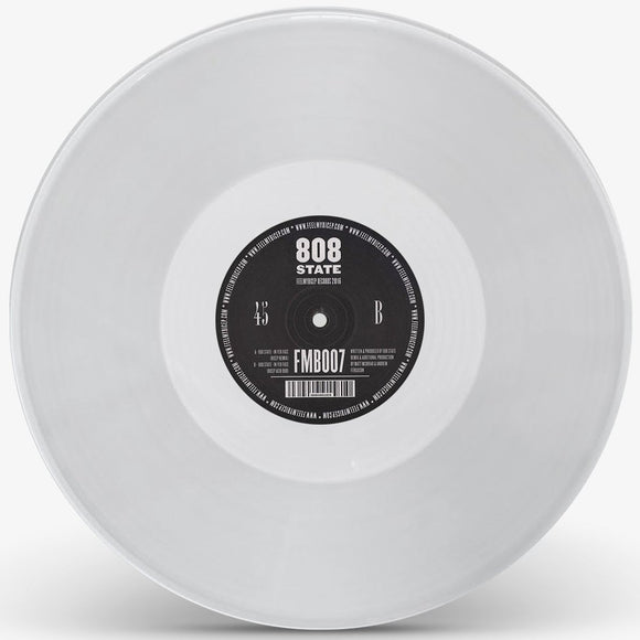 808 STATE - IN YER FACE (BICEP REMIXES) (White Vinyl Repress)