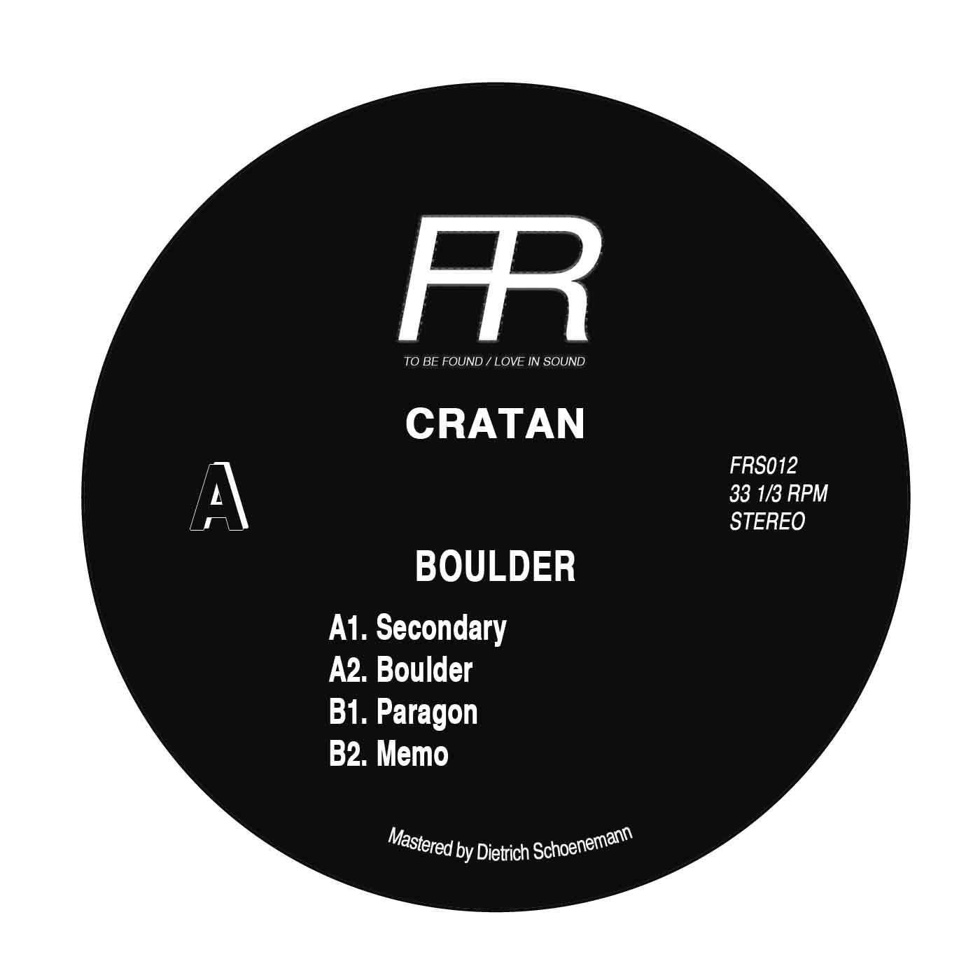Cratan - Boulder