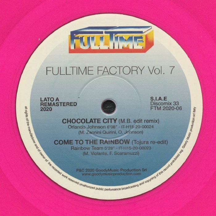 Orlando JOHNSON / RAINBOW TEAM / BARBARA YORK / CITY GROUP'S BAND - Fulltime Factory Vol 7