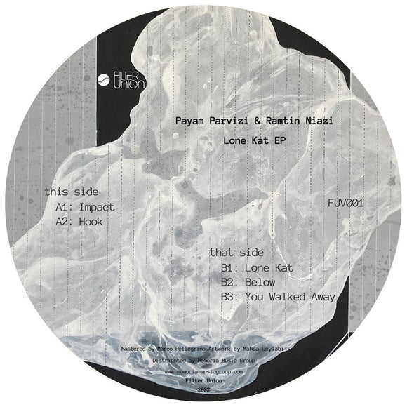 Payam Parvizi & Ramtin Niazi - Lone Kat EP [silver vinyl / vinyl only]