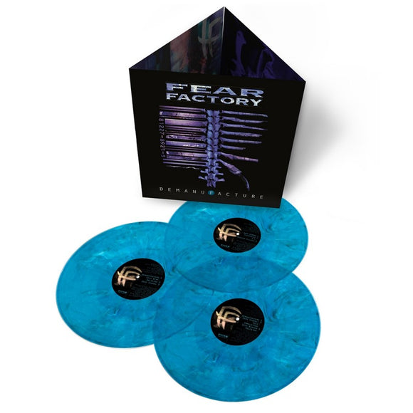 Fear Factory - Demanufacture (25th Anniversary Deluxe Edition) [3LP transparent bluewhite & black vinyl + poster]