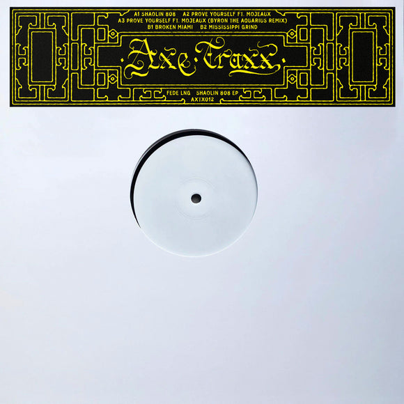 Fede Lng - Shaolin 808 EP (Inc Byron The Aquarius Remix)