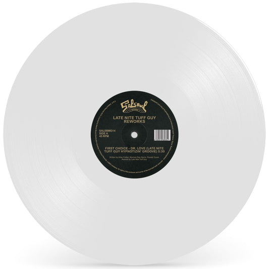 First Choice / Double Exposure - Dr Love / Everyman / Love Having You Guys Around (Late Nite Tuff Guy Reworks) (White Vinyl Repress)