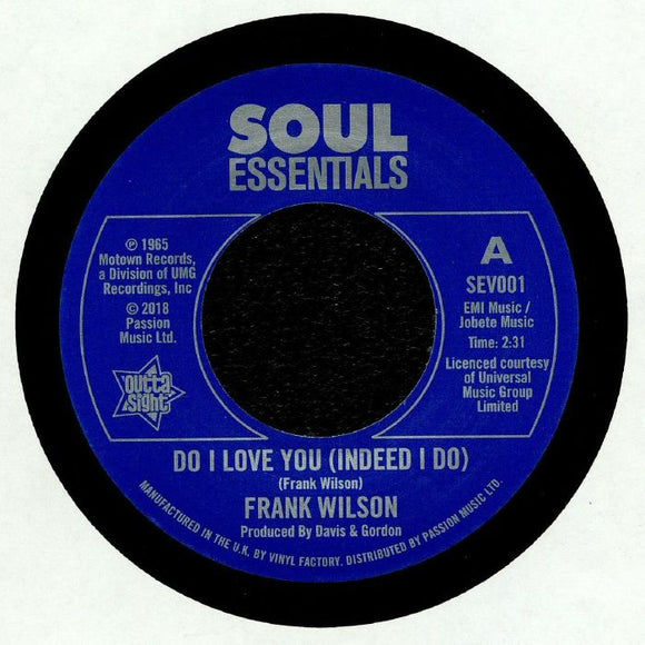 Frank WILSON - Do I Love You (Indeed I Do) [Repress]