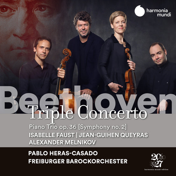 Freiburger Barockorchester, Pablo Heras-Casado, Isabelle Faust, Jean-Guihen Queyras Beethoven: Triple Concerto, Op. 56 Trio, Op. 36