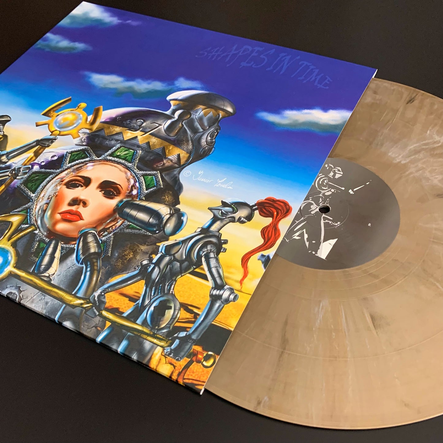 Blame / Cold Leader / Sync Dynamic - Shapes In Time 12'' (Marbled Vinyl)