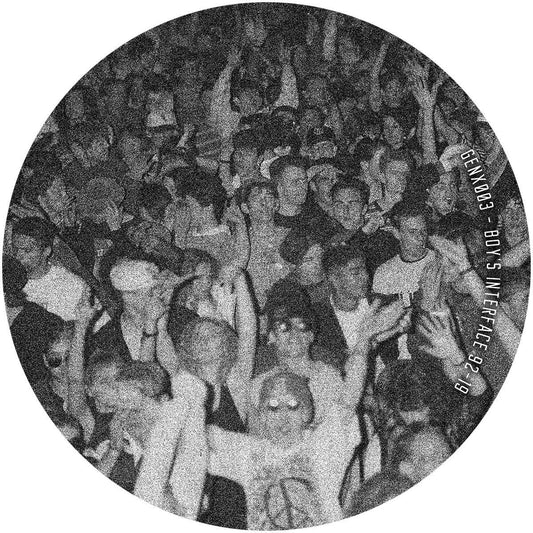 Rob Janssen - Boy's Interface [black vinyl repress / hand-stamped]