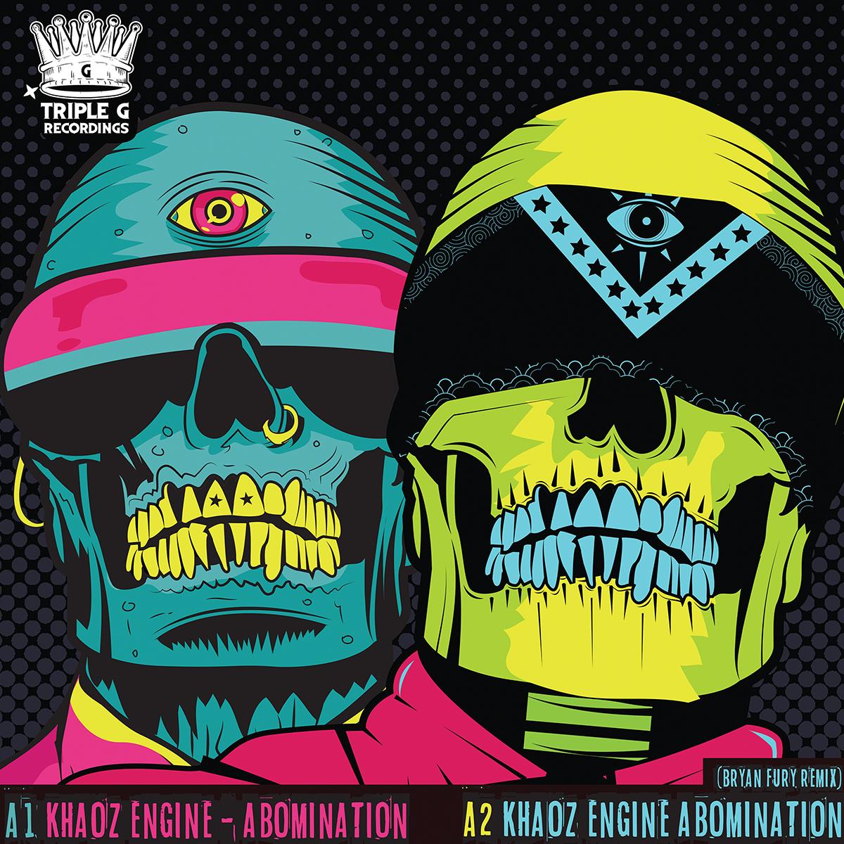 Khaoz Engine - Triple G Presents: GGG003 [full colour sleeve]