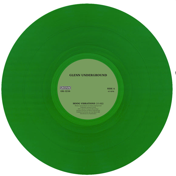 GLENN UNDERGROUND - MOOG VIBRATIONS [Green Vinyl]