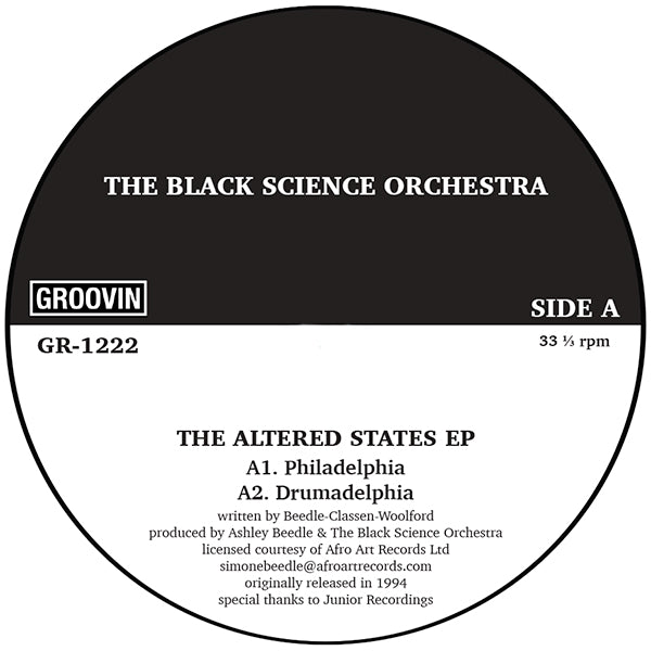 THE BLACK SCIENCE ORCHESTRA - The Altered States EP