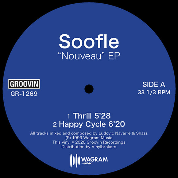 SOOFLE - NOUVEAU EP (Shazz & St Germain 1993)