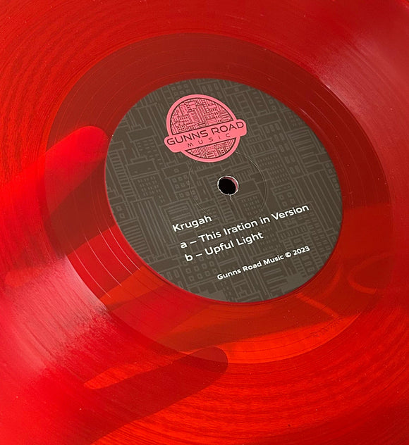 Krugah - GUNNS004 12'' (Translucent Red Vinyl)