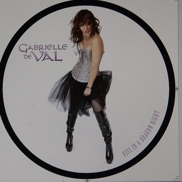 Gabrielle De Val – Kiss In A Dragon Night [Picture disc]