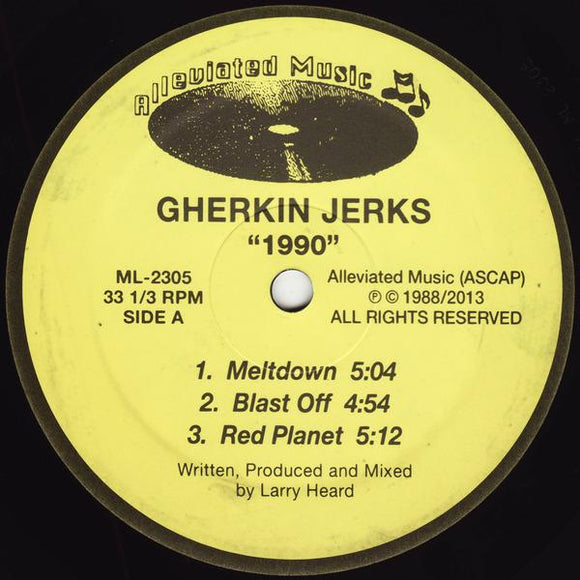 Gherkin Jerks (Larry Heard) - 1990 EP [Repress]