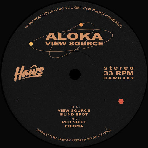 Aloka - View Source (2021 Repress)